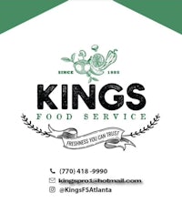 kings food service logo